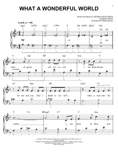 What A Wonderful World von Louis Armstrong (Download) 