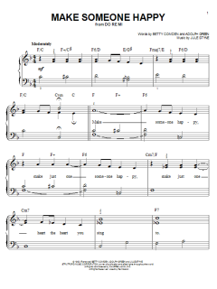 Make Someone Happy von Jule Styne (Download) 