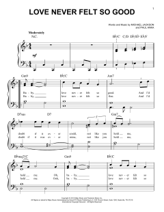 Love Never Felt So Good von Paul Anka (Download) 