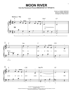 Moon River von Andy Williams (Download) 