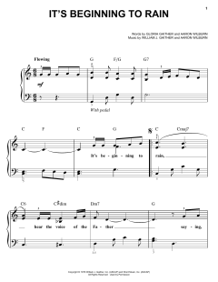 It's Beginning To Rain von William J. Gaither (Download) 