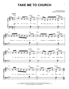 Take Me To Church von Hozier (Download) 