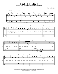 Hallelujah von Leonard Cohen (Download) 