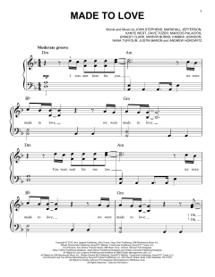 Made To Love von John Legend (Download) 