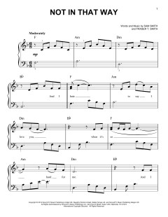 Not In That Way von Sam Smith (Download) 