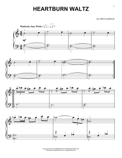 Heartburn Waltz von Vince Guaraldi (Download) 