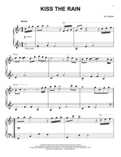 Kiss The Rain von Yiruma (Download) 