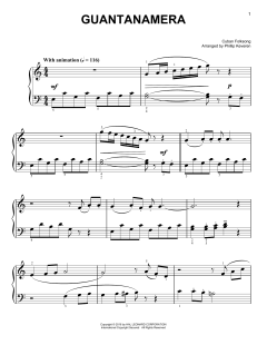 Guantanamera [Classical version] von Cuban Folksong (Download) 