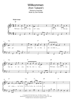 Willkommen von John Kander (Download) 
