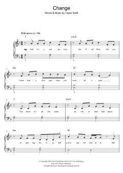 Change von Taylor Swift (Download) 