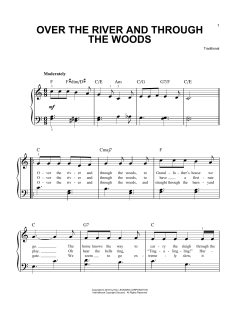 Over The River And Through The Woods von Traditional (Download) 
