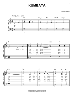 Kumbaya von Congan Folksong (Download) 