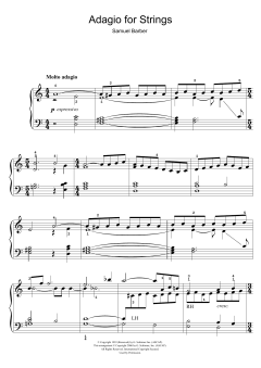 Adagio For Strings Op. 11 von Samuel Barber (Download) 