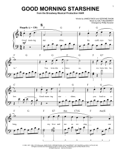 Good Morning Starshine von Galt MacDermot (Download) 