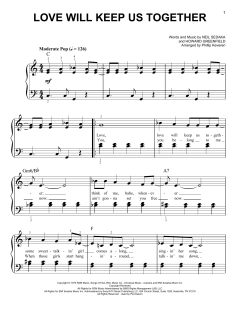 Love Will Keep Us Together von Captain & Tennille (Download) 