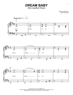 Dream Baby (How Long Must I Dream) von Roy Orbison (Download) 