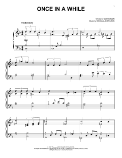 Once In A While von Bud Green (Download) 