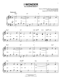 I Wonder von George Bruns (Download) 