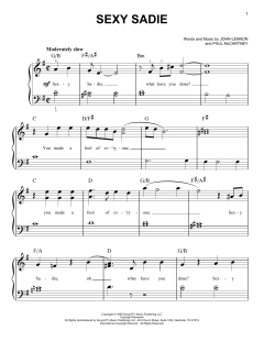 Sexy Sadie von The Beatles (Download) 