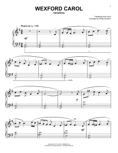 Wexford Carol [Classical version] von Traditional Irish Carol (Download) 