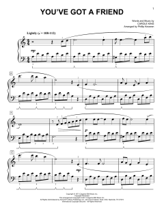 You've Got A Friend [Classical version] von Carole King (Download) 