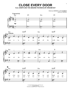 Close Every Door von Tim Rice (Download) 