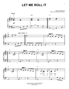 Let Me Roll It von Paul McCartney (Download) 