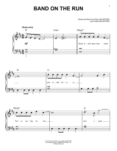 Band On The Run von Paul McCartney (Download) 