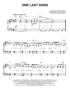One Last Song von Sam Smith (Download) 