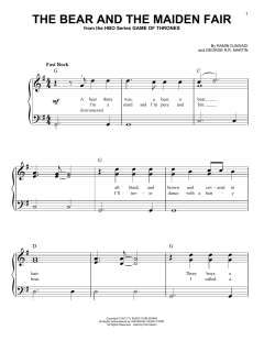 The Bear And The Maiden Fair von Ramin Djawadi (Download) 