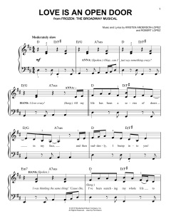 Love Is An Open Door von Robert Lopez (Download) 