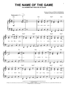 The Name Of The Game von ABBA (Download) 