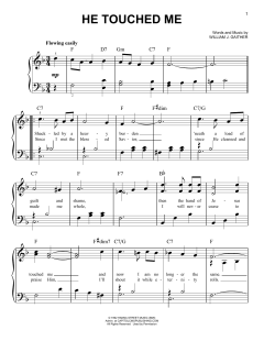 He Touched Me von Gaither Vocal Band (Download) 