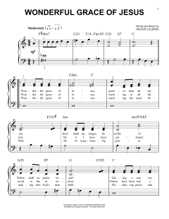 Wonderful Grace Of Jesus (Download) 