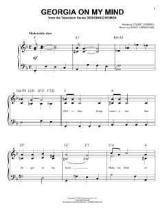 Georgia On My Mind von Ray Charles (Download) 