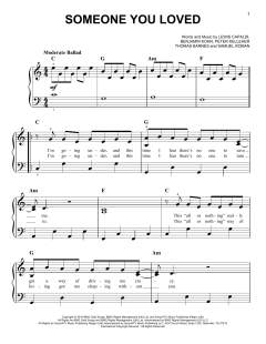 Someone You Loved von Lewis Capaldi (Download) 