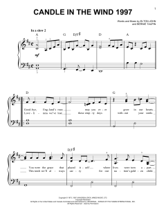Candle In The Wind 1997 von Elton John (Download) 