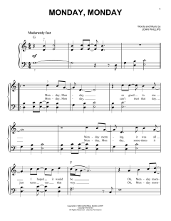 Monday, Monday von John Phillips (Download) 