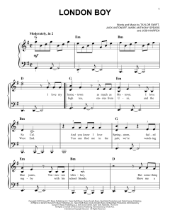 London Boy von Taylor Swift (Download) 