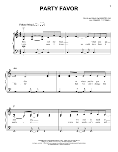 party favor von Billie Eilish (Download) 
