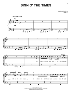Sign O' The Times von Prince (Download) 