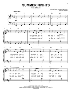 Summer Nights von Jim Jacobs (Download) 
