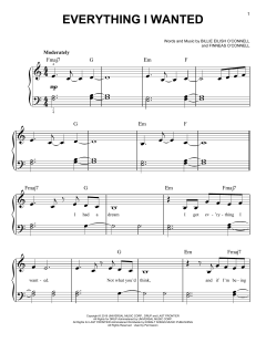 everything i wanted von Billie Eilish (Download) 