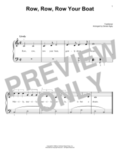 Row, Row, Row Your Boat von Traditional (Download) 