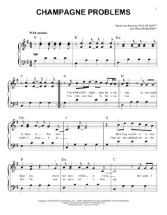 champagne problems von Taylor Swift (Download) 