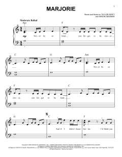 marjorie von Taylor Swift (Download) 