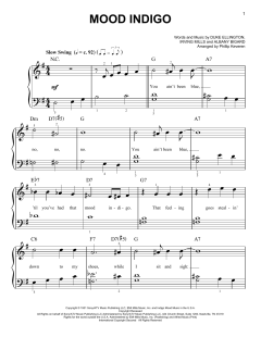 Mood Indigo von Irving Mills (Download) 