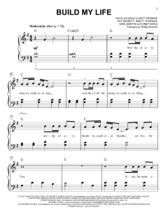 Build My Life von Matt Redman (Download) 