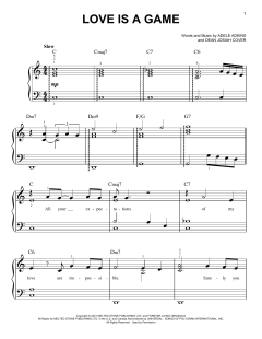 Love Is A Game von Adele (Download) 