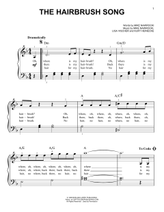 The Hairbrush Song von Lisa Vischer (Download) 